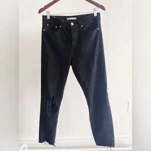 Levi’s Wedgie straight leg jean